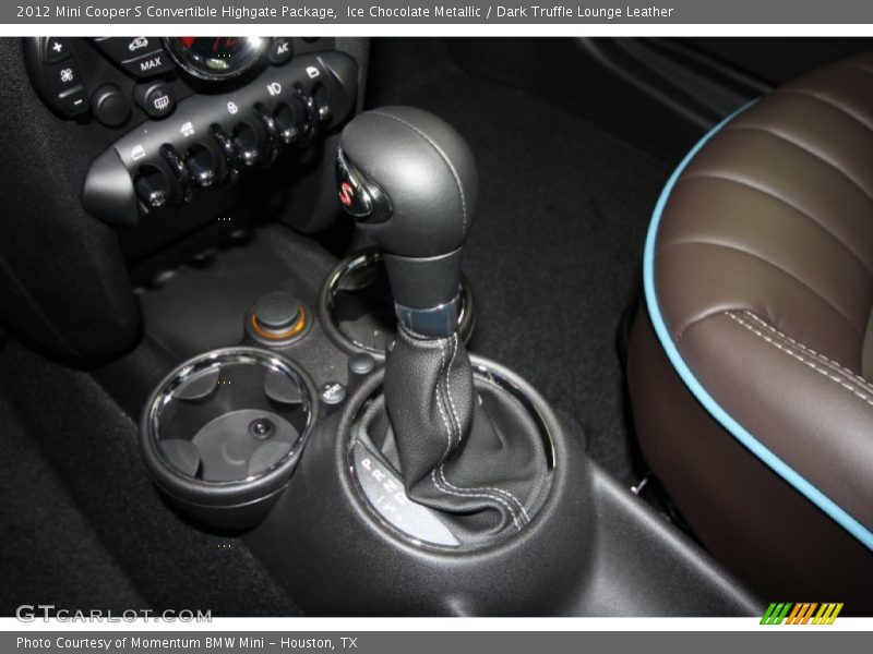  2012 Cooper S Convertible Highgate Package 6 Speed Steptronic Automatic Shifter