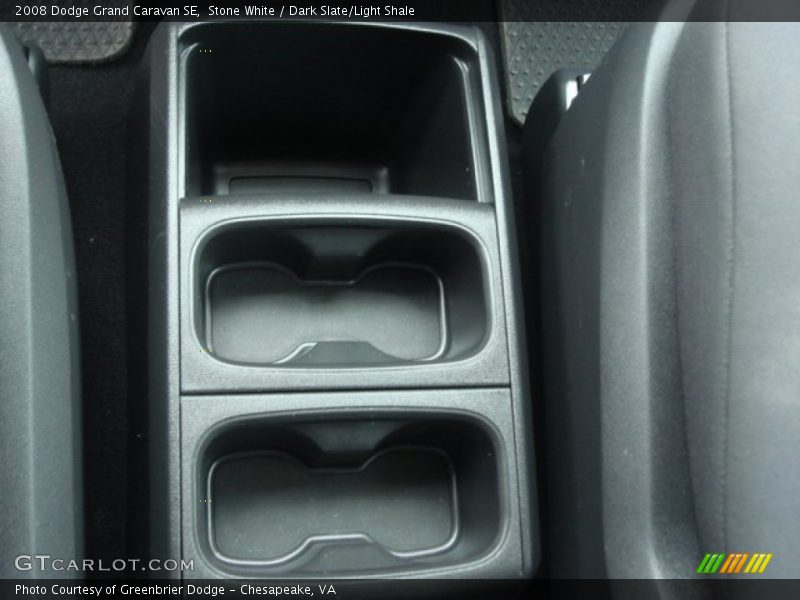 Stone White / Dark Slate/Light Shale 2008 Dodge Grand Caravan SE
