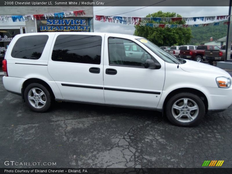 Summit White / Medium Gray 2008 Chevrolet Uplander LS