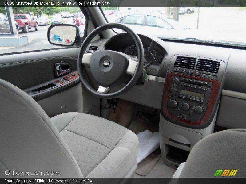 Summit White / Medium Gray 2008 Chevrolet Uplander LS