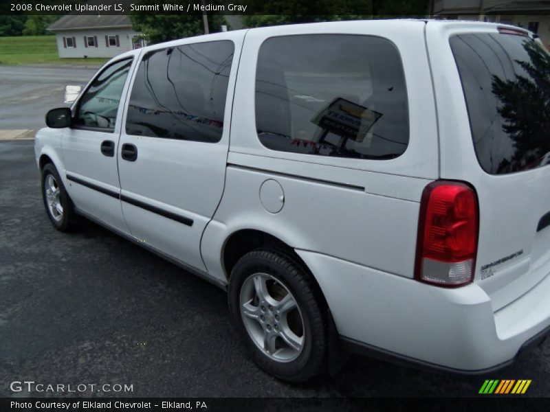 Summit White / Medium Gray 2008 Chevrolet Uplander LS