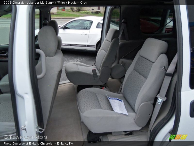 Summit White / Medium Gray 2008 Chevrolet Uplander LS