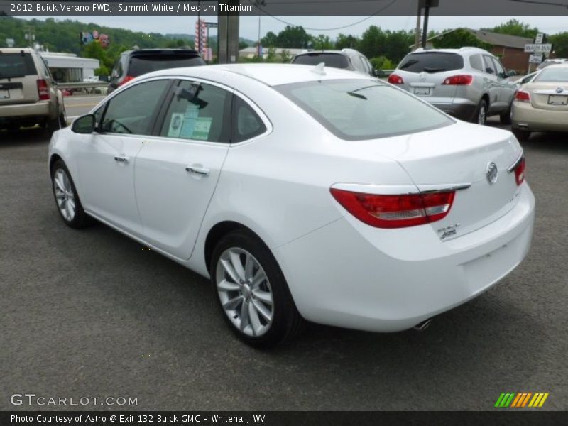 Summit White / Medium Titanium 2012 Buick Verano FWD