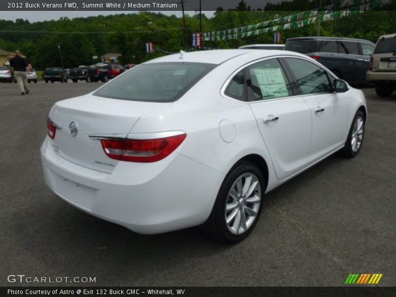 Summit White / Medium Titanium 2012 Buick Verano FWD