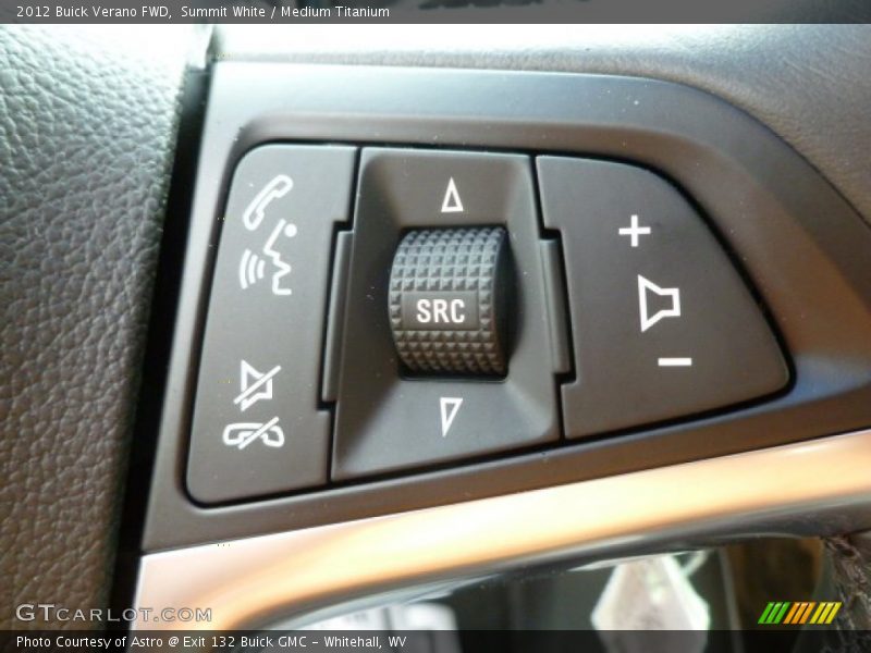 Summit White / Medium Titanium 2012 Buick Verano FWD