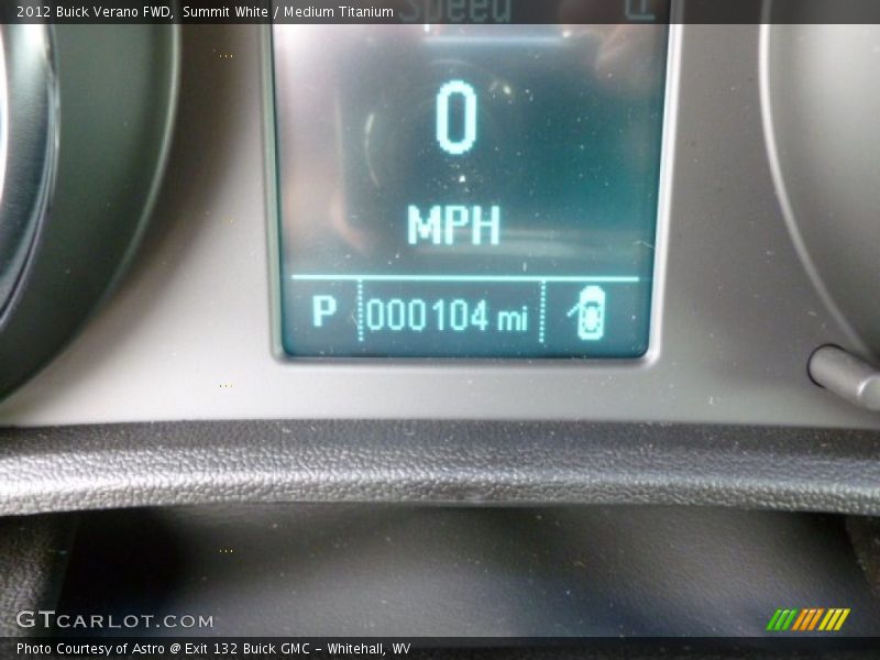 Summit White / Medium Titanium 2012 Buick Verano FWD