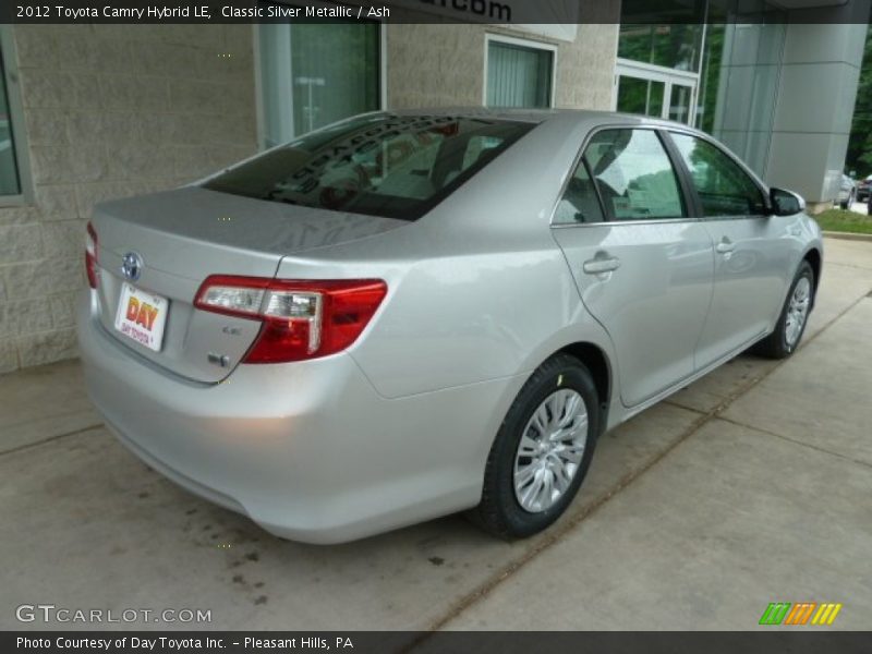 Classic Silver Metallic / Ash 2012 Toyota Camry Hybrid LE