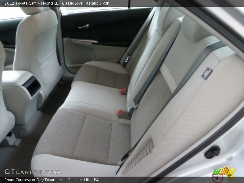 Classic Silver Metallic / Ash 2012 Toyota Camry Hybrid LE