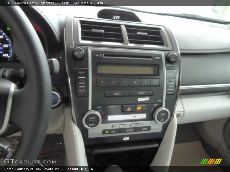 Classic Silver Metallic / Ash 2012 Toyota Camry Hybrid LE