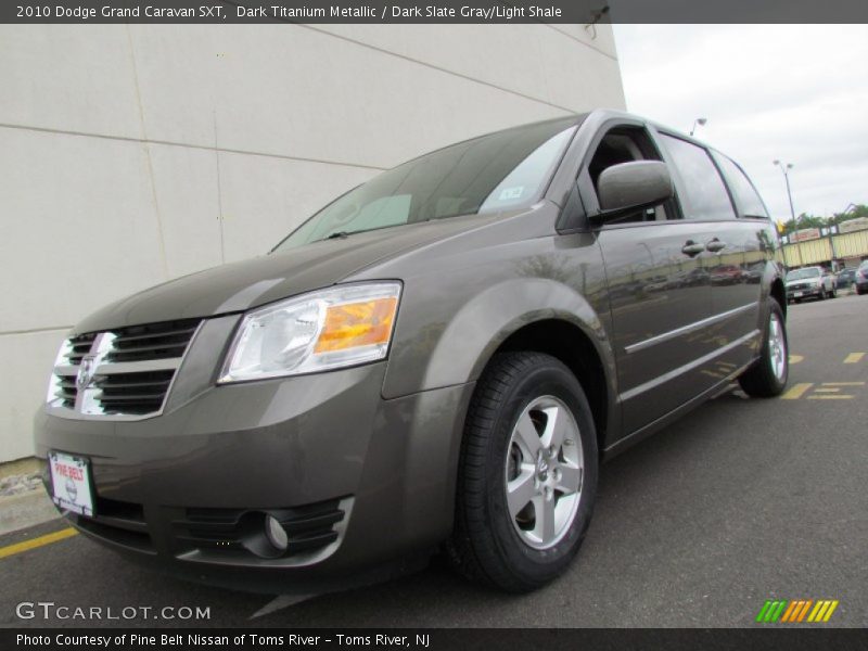 Dark Titanium Metallic / Dark Slate Gray/Light Shale 2010 Dodge Grand Caravan SXT