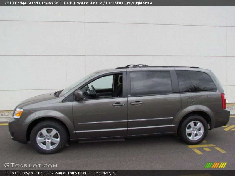 Dark Titanium Metallic / Dark Slate Gray/Light Shale 2010 Dodge Grand Caravan SXT