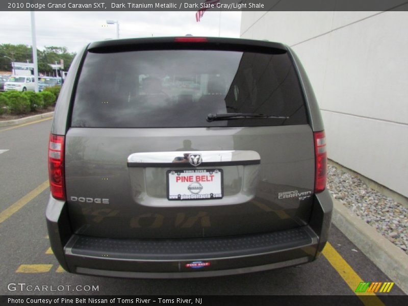 Dark Titanium Metallic / Dark Slate Gray/Light Shale 2010 Dodge Grand Caravan SXT