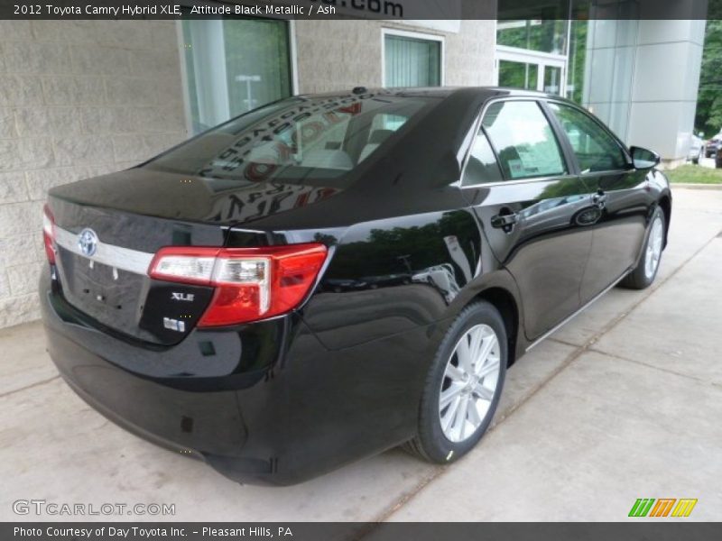 Attitude Black Metallic / Ash 2012 Toyota Camry Hybrid XLE