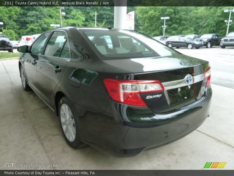 Attitude Black Metallic / Ash 2012 Toyota Camry Hybrid XLE