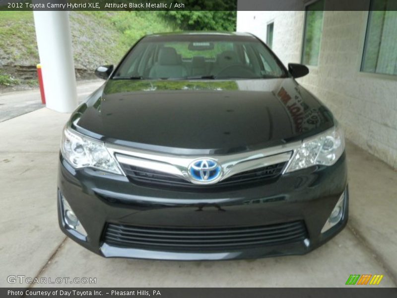 Attitude Black Metallic / Ash 2012 Toyota Camry Hybrid XLE