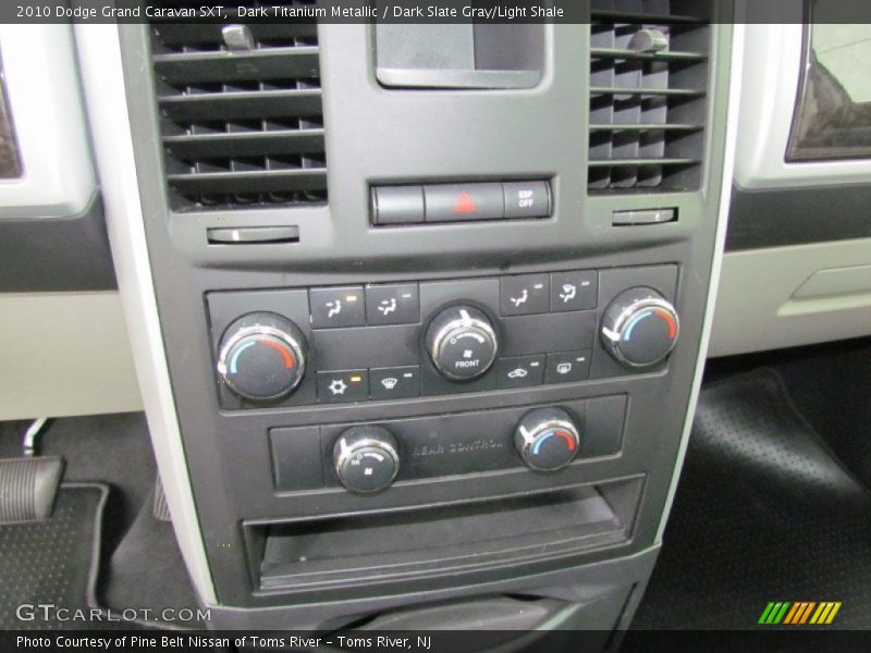 Dark Titanium Metallic / Dark Slate Gray/Light Shale 2010 Dodge Grand Caravan SXT