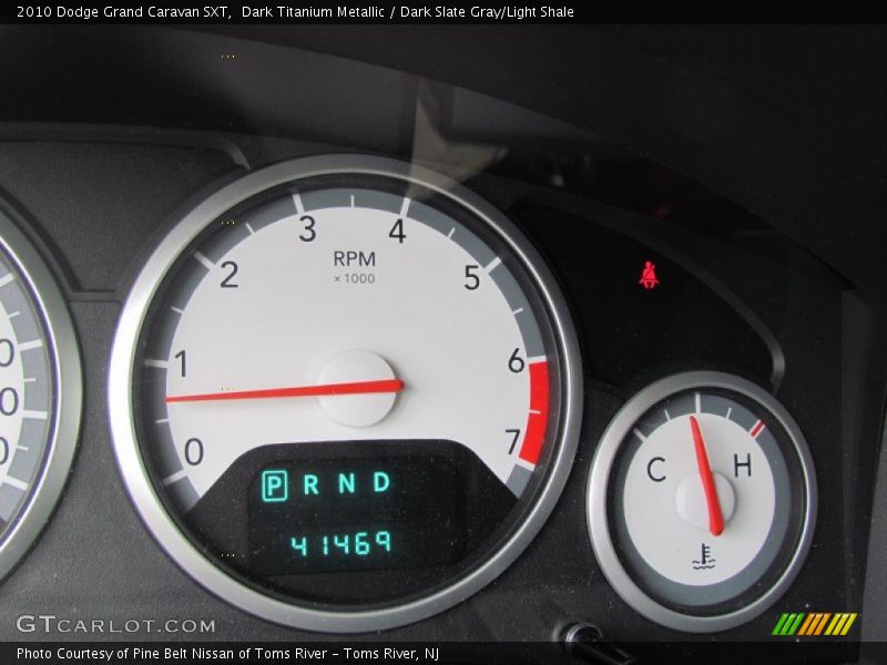 Dark Titanium Metallic / Dark Slate Gray/Light Shale 2010 Dodge Grand Caravan SXT