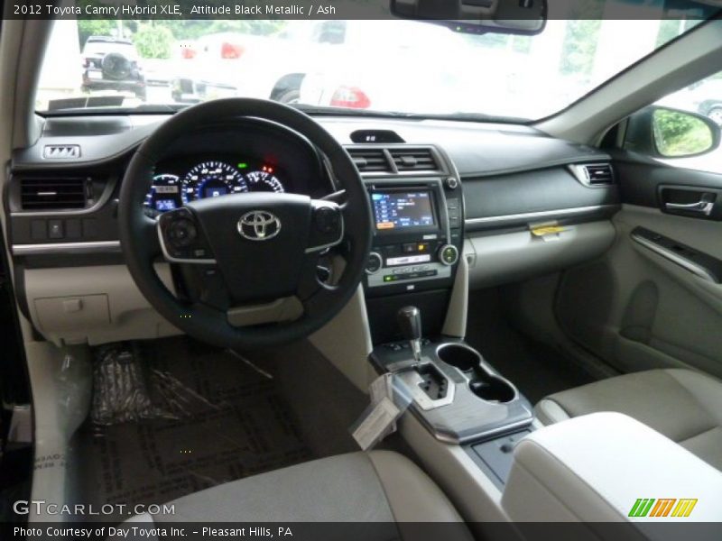 Attitude Black Metallic / Ash 2012 Toyota Camry Hybrid XLE