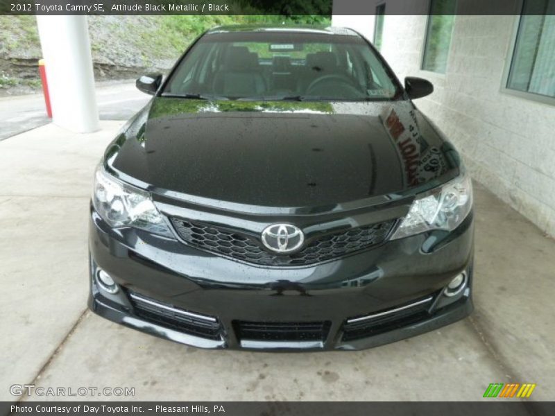 Attitude Black Metallic / Black 2012 Toyota Camry SE