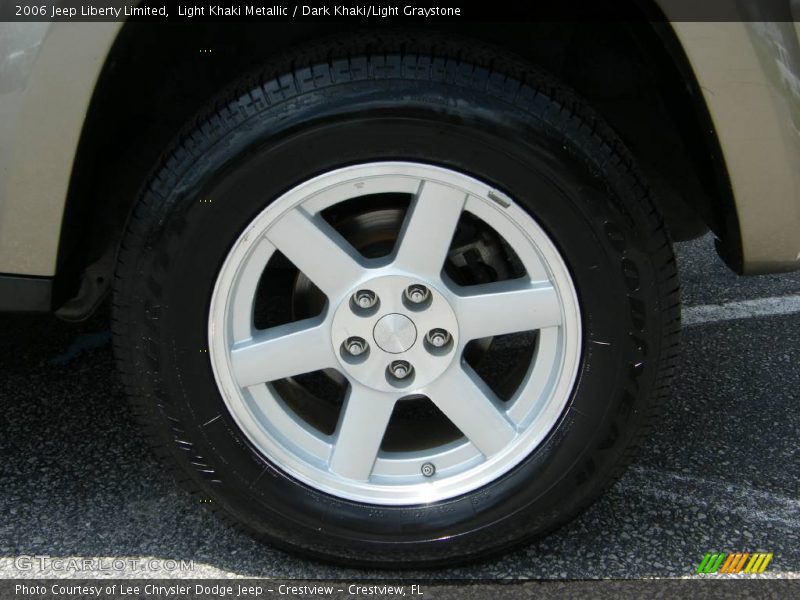 Light Khaki Metallic / Dark Khaki/Light Graystone 2006 Jeep Liberty Limited