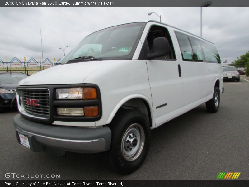 Summit White / Pewter 2000 GMC Savana Van 3500 Cargo