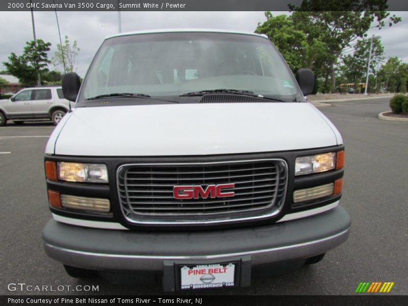 Summit White / Pewter 2000 GMC Savana Van 3500 Cargo