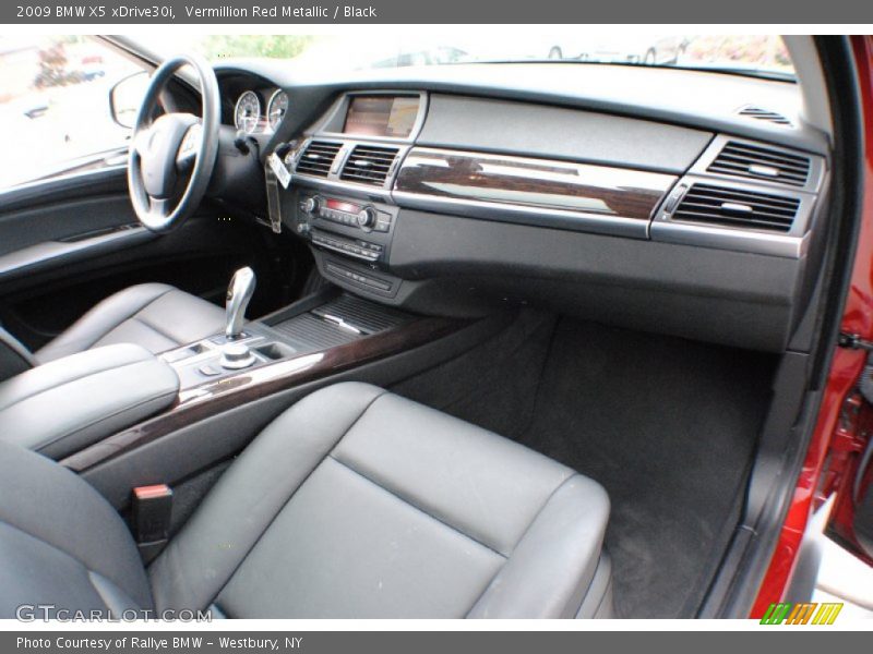 Vermillion Red Metallic / Black 2009 BMW X5 xDrive30i