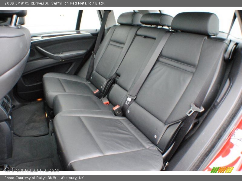 Vermillion Red Metallic / Black 2009 BMW X5 xDrive30i