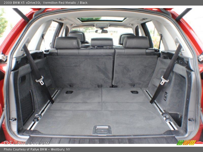 Vermillion Red Metallic / Black 2009 BMW X5 xDrive30i