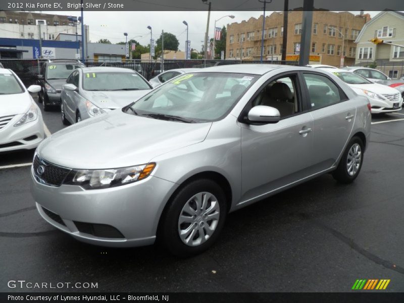 Bright Silver / Stone 2012 Kia Forte EX