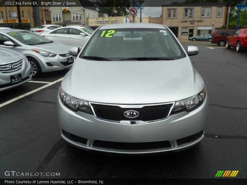 Bright Silver / Stone 2012 Kia Forte EX
