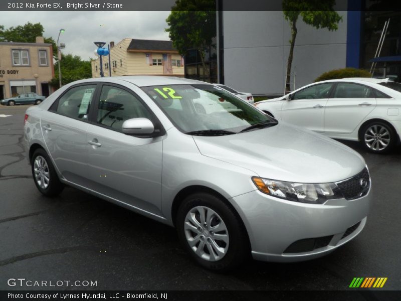 Bright Silver / Stone 2012 Kia Forte EX