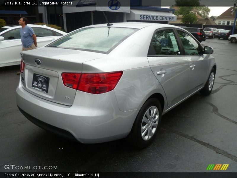 Bright Silver / Stone 2012 Kia Forte EX