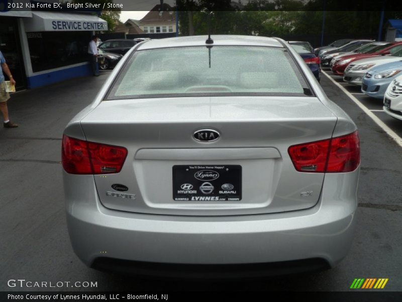 Bright Silver / Stone 2012 Kia Forte EX
