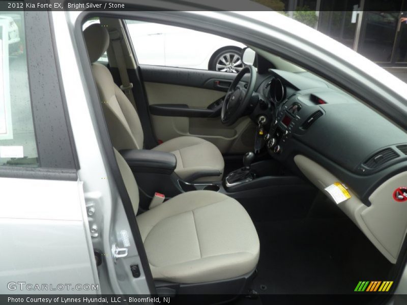 Bright Silver / Stone 2012 Kia Forte EX