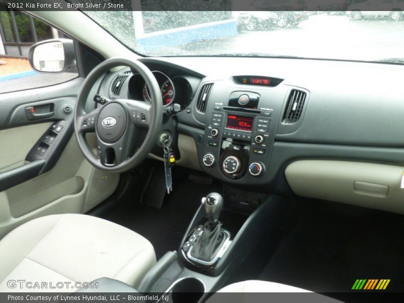 Bright Silver / Stone 2012 Kia Forte EX