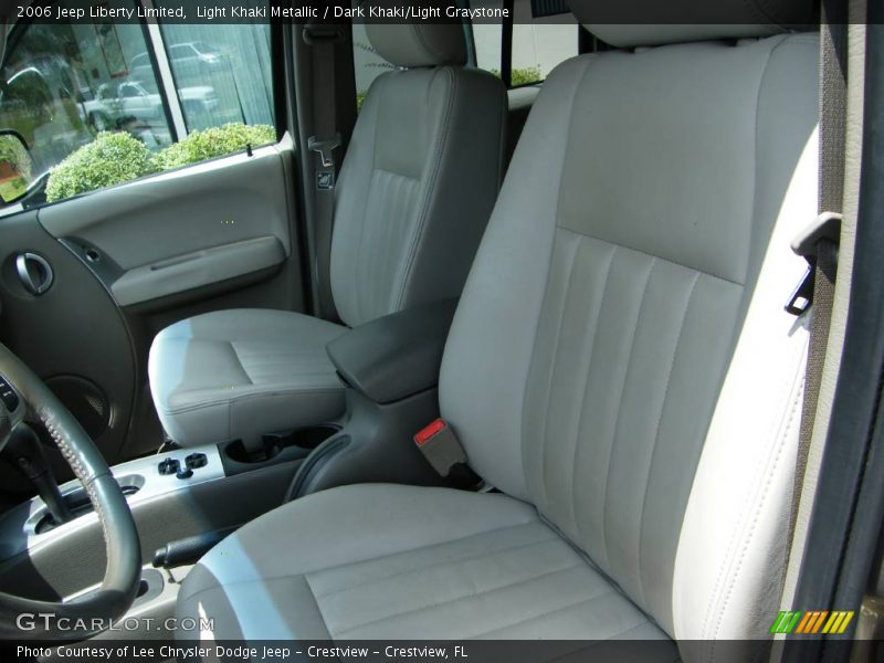 Light Khaki Metallic / Dark Khaki/Light Graystone 2006 Jeep Liberty Limited