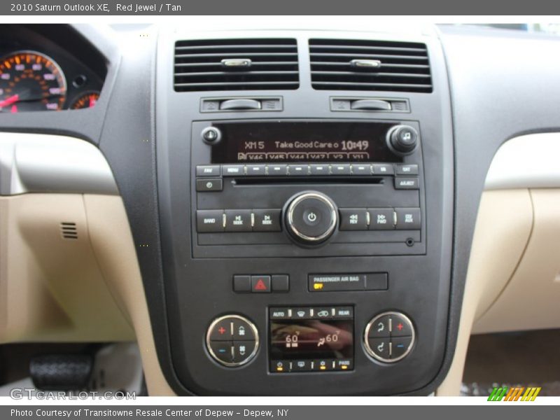 Controls of 2010 Outlook XE