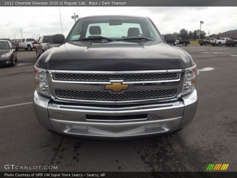Black / Dark Titanium 2012 Chevrolet Silverado 1500 LS Regular Cab