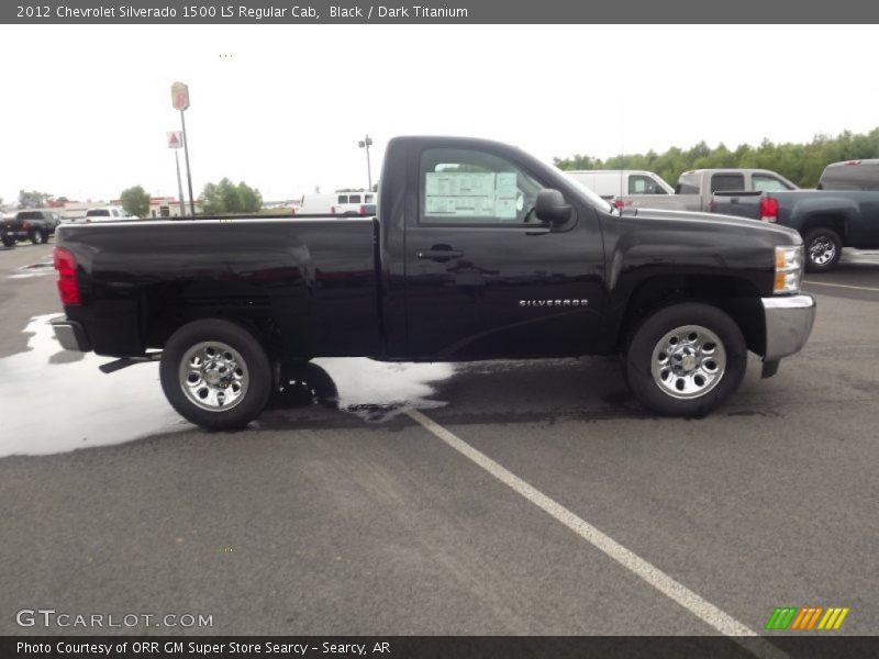 Black / Dark Titanium 2012 Chevrolet Silverado 1500 LS Regular Cab
