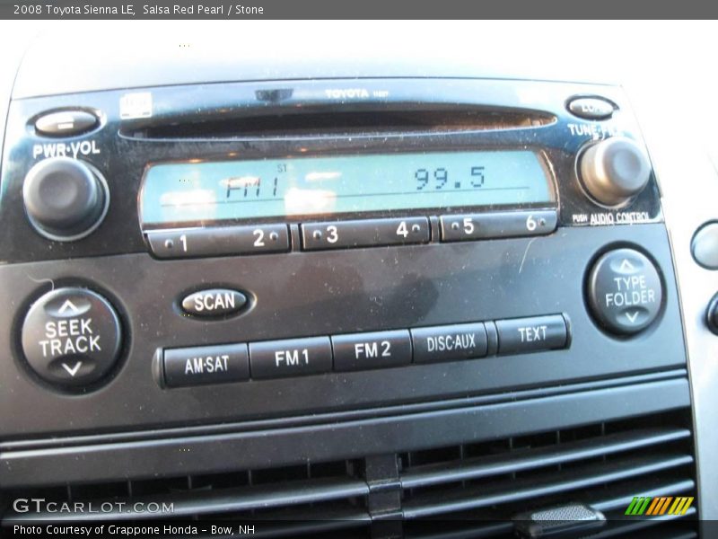 Salsa Red Pearl / Stone 2008 Toyota Sienna LE