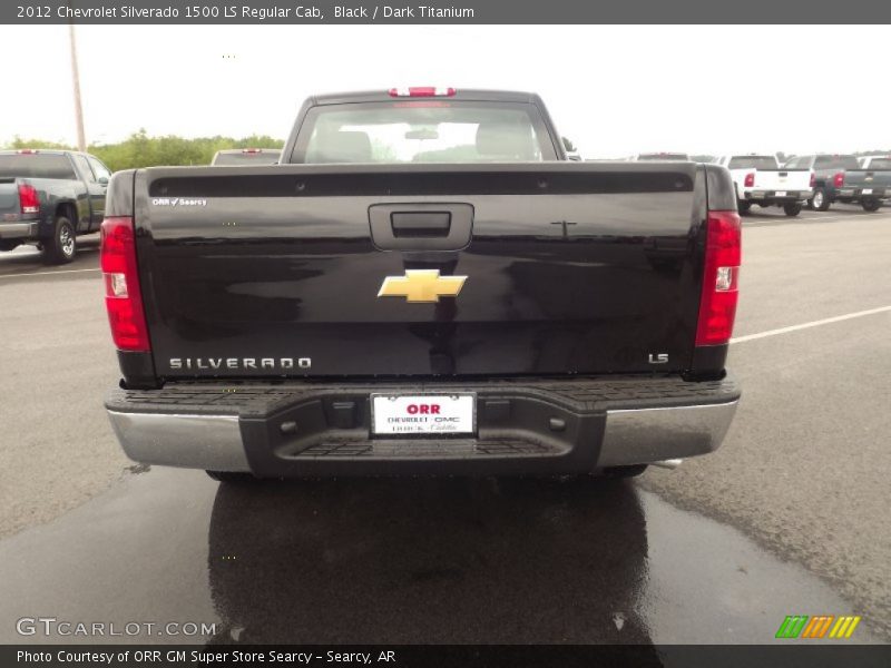 Black / Dark Titanium 2012 Chevrolet Silverado 1500 LS Regular Cab