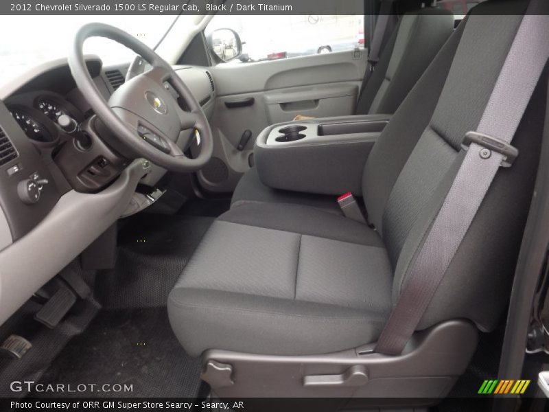 Black / Dark Titanium 2012 Chevrolet Silverado 1500 LS Regular Cab