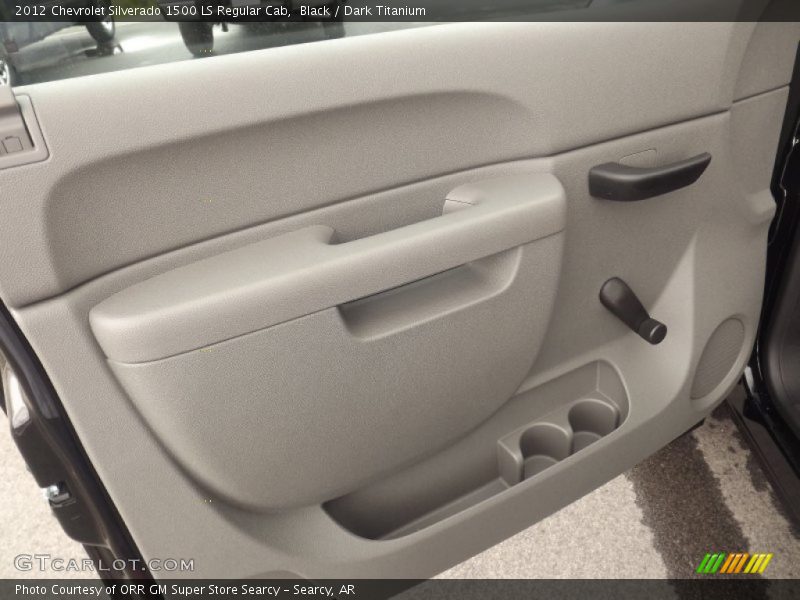Black / Dark Titanium 2012 Chevrolet Silverado 1500 LS Regular Cab