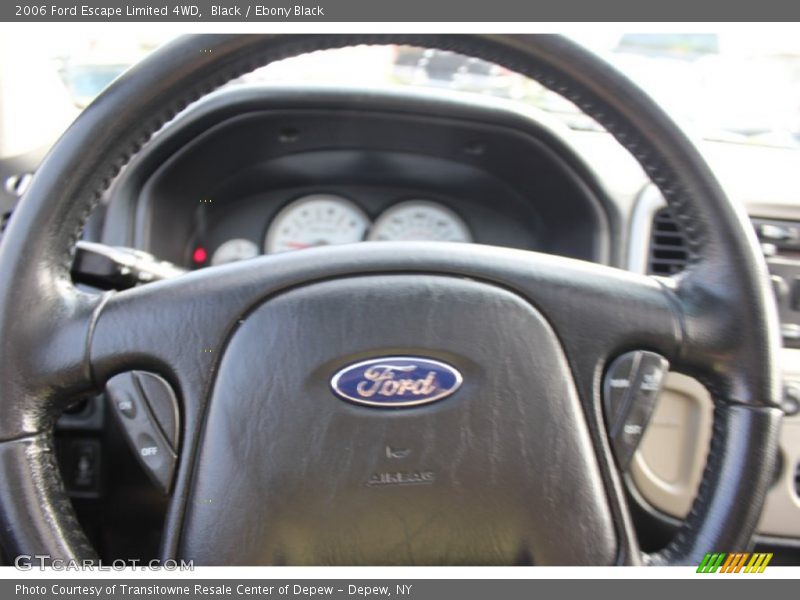 Black / Ebony Black 2006 Ford Escape Limited 4WD