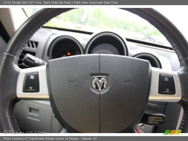 Dark Charcoal Pearl / Dark Slate Gray/Light Slate Gray 2010 Dodge Nitro SXT 4x4