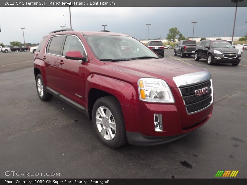 Merlot Jewel Metallic / Light Titanium 2012 GMC Terrain SLT