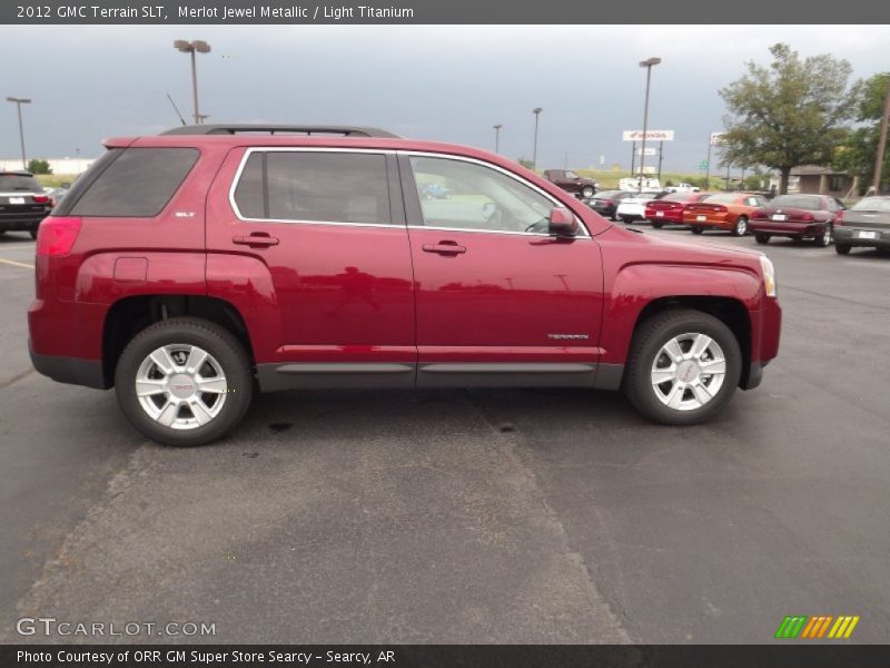 Merlot Jewel Metallic / Light Titanium 2012 GMC Terrain SLT