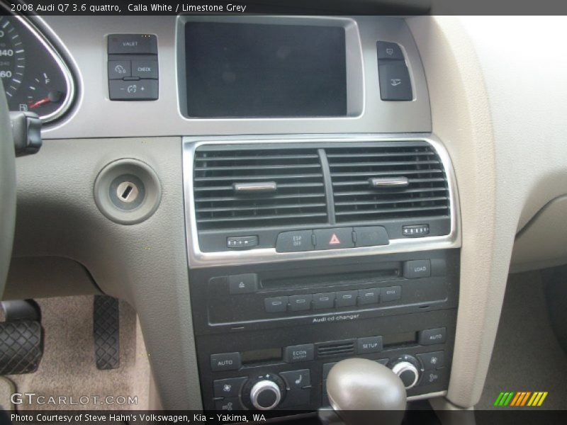 Calla White / Limestone Grey 2008 Audi Q7 3.6 quattro
