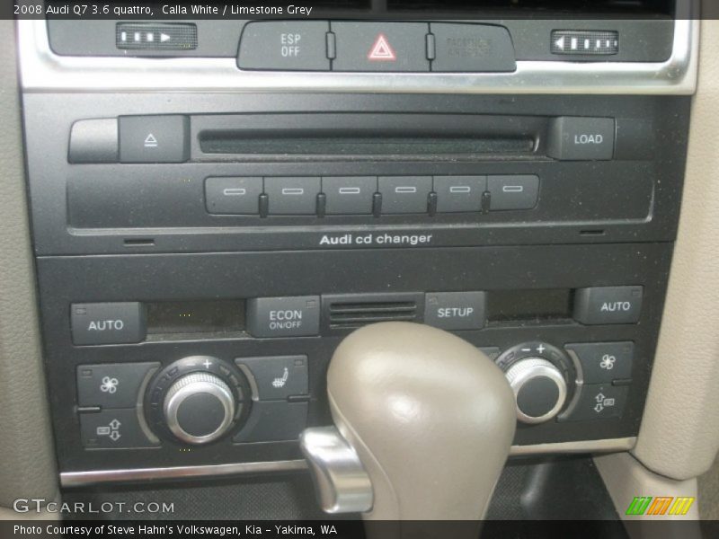 Calla White / Limestone Grey 2008 Audi Q7 3.6 quattro